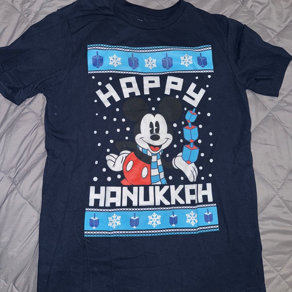Mickey Mouse Happy Hanukkah Tshirt